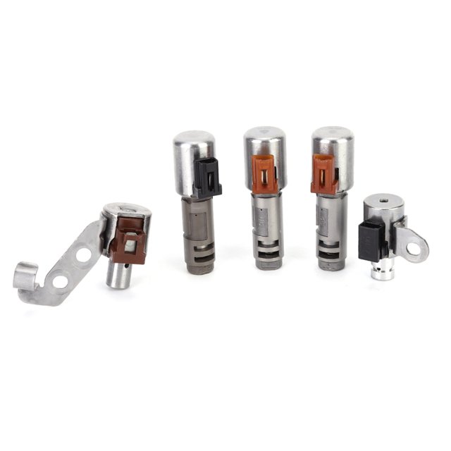 Solenoide de transmisión de hierro, 5 piezas Válvula solenoide de transmisión Solenoide de transmisión Máxima confiabilidad