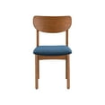 thumbnail image 5 of Better Homes & Gardens Greyson Dining Chairs, Blue Fabric Seat, Set of 2, 5 of 13