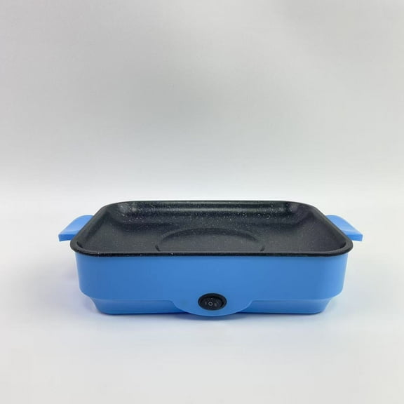 LYCAN Electric griddles ,Everyday Nonstick Electric Griddle for Pancakes, Burgers, Quesadillas, Eggs & other on the go Breakfast, Lunch & Snacks with Drip Tray   Included Recipe Book