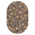 thumbnail image 5 of Surya Athena 4' x 4' Round Hand Tufted Wool Rug in Gray, 5 of 6