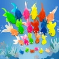 thumbnail image 2 of Model Figurine Goldfish Ocean Animal for Toddler Classroom Props Cake Toppers, 2 of 19