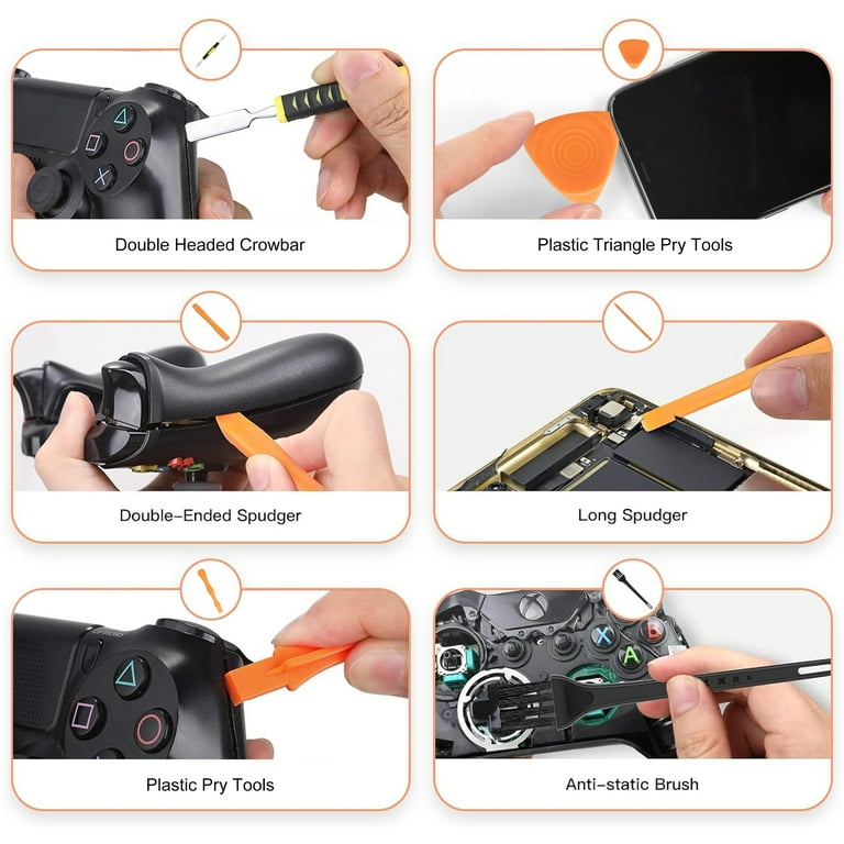 TSV T6 T8 T10 Torx Security Screwdriver Kit, Magnetic Repair Tool