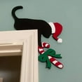 thumbnail image 1 of Home Essentials Christmas Door Frame Decoration Snowman Santa Penguin Front Door Corner Sign Decor Home Wooden Door Frame Ornament Party Table Decor Props Gift for Wall Window DIY Craft, 1 of 8
