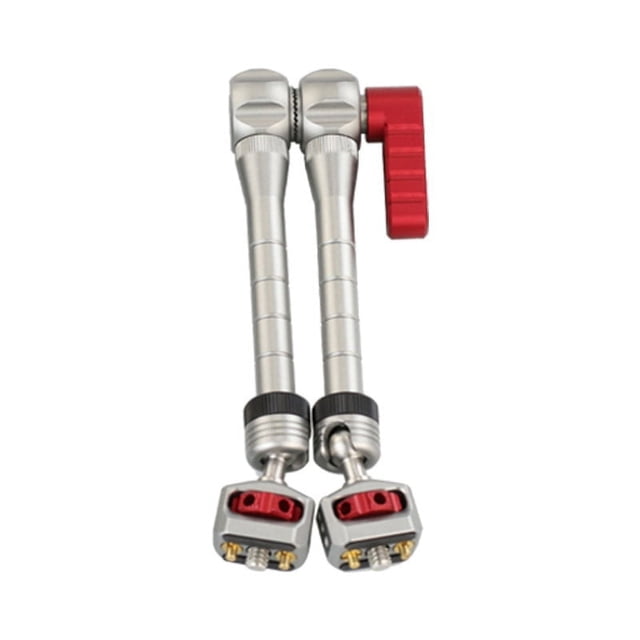 Brazo portátil de aleación de aluminio para cámara de movimiento de teléfono móvil, accesorio universal de metal para cámara de primer ángulo, titanio