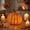 D, variant on Halloween Gray Knitted Pumpkin Ornament,Fall Autumn Harvest Cable Knit Pumpkin,Handmade Woolen Fabric Tabletop Decoration for Home Room Living Room Tiered Tray Mantel Fireplace Desk Party
