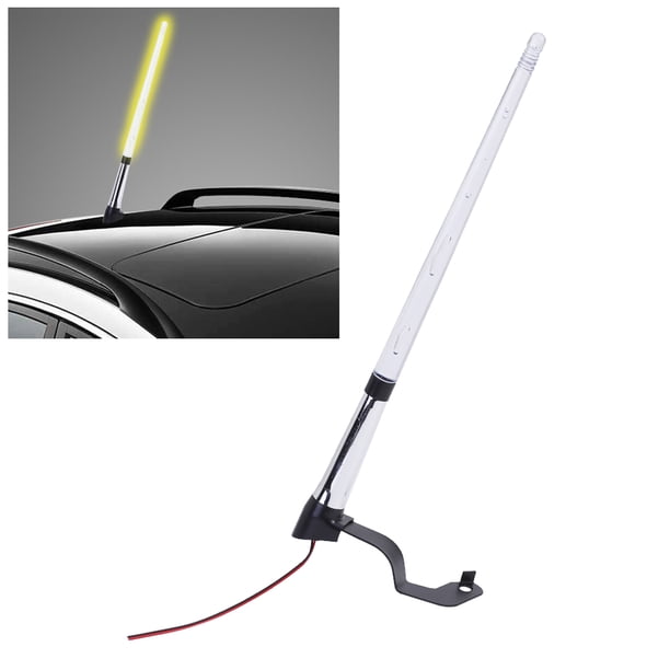 Antena de luz externa Universal Ndcxsfigh para coche LED AM FM