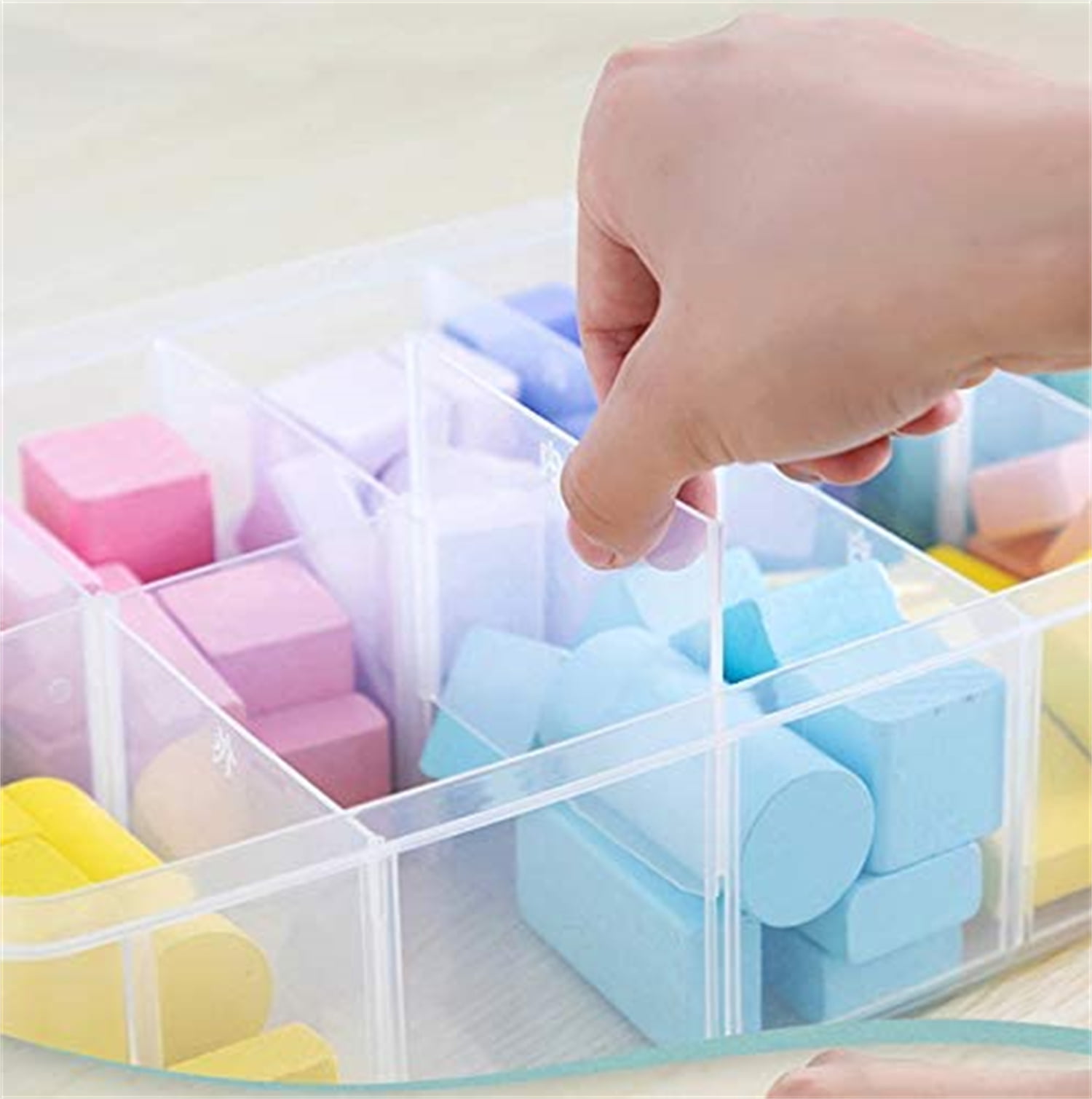 3-Tier Plastic Craft Storage Containers with 30 Compartments, 40 Sticker  Labels (9.5 x 6.5 x 7.2 Inch) - On Sale - Bed Bath & Beyond - 36329930