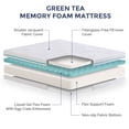 thumbnail image 2 of Twin Mattress,10 inch Gel Memory Foam Twin Size Mattress for Pressure Relief,Mattress in a Box, 2 of 8