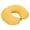 Yellow, variant on ZOURIH Travel Pillow 100% Pure Comfortable U Shape Memory Foam Pillows Neck and Head Support Portable Travel Neck Pillow Suitable for Planes Airplane for Traveling,Train,Self-Drivingng Car,(Gray)