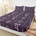 thumbnail image 3 of Feelyou Bow-tie Kids Twin Sheet Sets, Bohemian Western Aztec Bedding, 3-Piece, 3 of 7