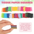 thumbnail image 3 of Uxcell 6000 Hojas de Papel de Seda, 1 Pulgada, 30 Colores Asortidos para Manualidades, 3 of 6