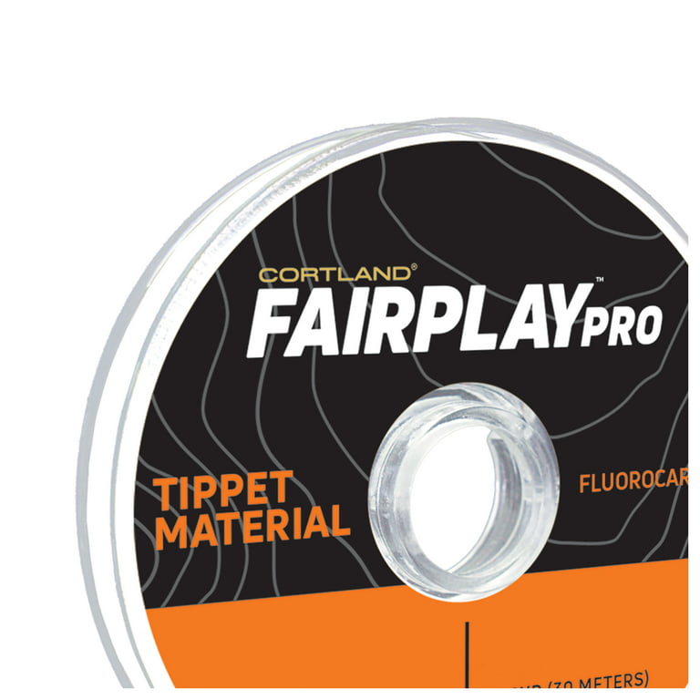 Cortland Fairplay Pro Fluorocarbon Tippet, 5X, 4.5-Pound Test, 292369 