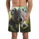 thumbnail image 1 of Fotbe Daisy Koala Trajes de Baño Estampados para Hombre, Shorts de Verano de Secado Rápido, Ropa de Playa, Bañadores-X-Large, 1 of 6