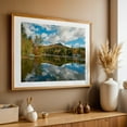 thumbnail image 5 of Moody Pond, Saranac Lake - New York Photography Autumn Landscape Scenic Nature Mountain Forest Unframed Wall Art Print 8 x 12 inches, 5 of 7