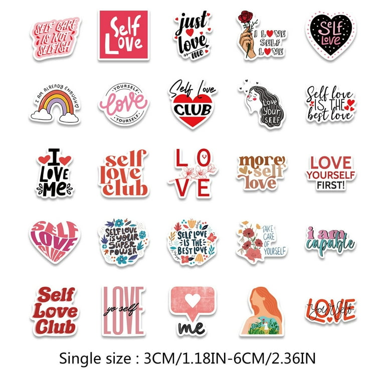  Self Love Stickers