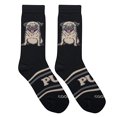 thumbnail image 6 of Cool Socks Novelty Crew Socks Women's Pug Dog Breed, Graphic Print, Large, 6 of 7