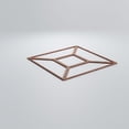 thumbnail image 4 of Ekena Millwork 15 3/8"W x 15 3/8"H x 1/4"T Medium Marion Decorative Fretwork Wood Wall Panels, Walnut, 4 of 18