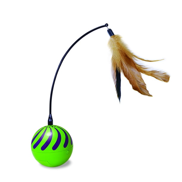 feather waggler cat toy