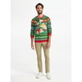 thumbnail image 2 of Jolly Sweaters Men's Tacos Presents Christmas Sweater, Sizes S-3XL, 2 of 5