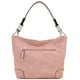 thumbnail image 5 of Bolso de hombro Hobo ALYSSA rosa con herrajes Big Snap Hook, 5 of 7