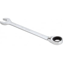 Proto 1" 12 Point Combination Wrench 0° Offset Angle, 12-3/4" OAL, Steel, Chrome Finish