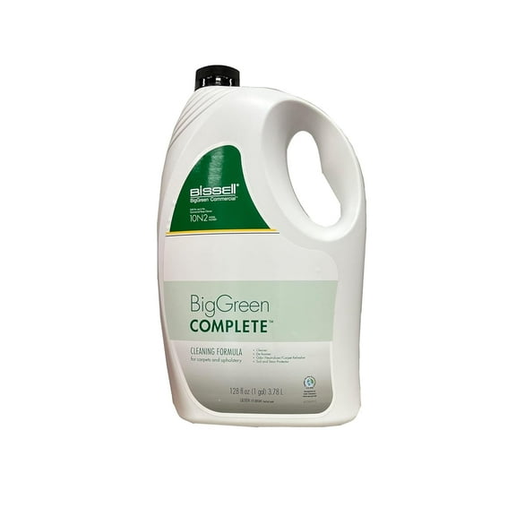 128oz Carpet Cleaner Bottle, Green, 9-9.8pH, 1 Bottle