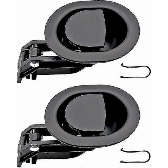 2Pcs Universal Heavy-Duty Metal Sofa Chair Recliner Release Pull Handles Replacement Parts, Fits Ashley, Lazy Boy and Most Recliner Brand, Recliner Ha