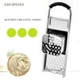 thumbnail image 4 of Langgg Stainless Steel Manual Shaver Noodle Planer Grip Spaetzle Maker Spaetzle Dumpling Maker Slicer, 4 of 8