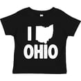 thumbnail image 3 of Inktastic I Love Ohio with State Silhouette Boys or Girls Toddler T-Shirt, 3 of 5