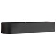 thumbnail image 4 of unbranded Wall Adhesived Rack De Aluminio Negro Con Plataforma Hueca Para Drenaje En, 4 of 8