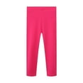 thumbnail image 4 of Splozh Leggings for Girls Fashion Cute Toddler Girls Cotton Leggings Little Girl Stretchy Leggings Trousers for Kids Spring Fall,Hot Pink,3-4 Years, 4 of 4