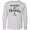 AC-Heather Grey, variant on Inktastic No Mistakes, Just Miracles Down Syndrome Awareness Long Sleeve Youth T-Shirt