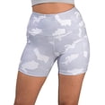 thumbnail image 5 of Women'sGymShortsYogaShortsSidePocketsWithPhonePocketTummyControlButtLiftQuickDryHighWaistYogaFitnessGymWorkoutShortsBottomsCam, 5 of 5