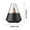 Black, variant on Qiweii Cone Shaped Aromatherapy Humidifier，Quiet Mini Diffuser for Home Office and Bedroom Use