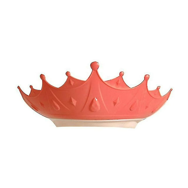 Baby Kids Crown Shampoo Cap Shower Ear Protection Safe Cap Wash Hair Bath Hat - Jxlgv