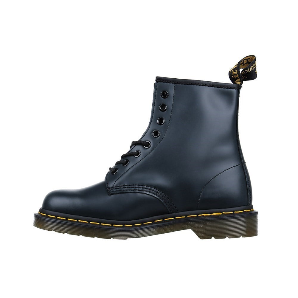 dr martens navy smooth