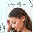 thumbnail image 5 of 2.75" Large Bobby Pins Brown 240PCS Extra Long Bobby Pins for Thick Hair Waved Hair Pin for Styling with Box, 5 of 5