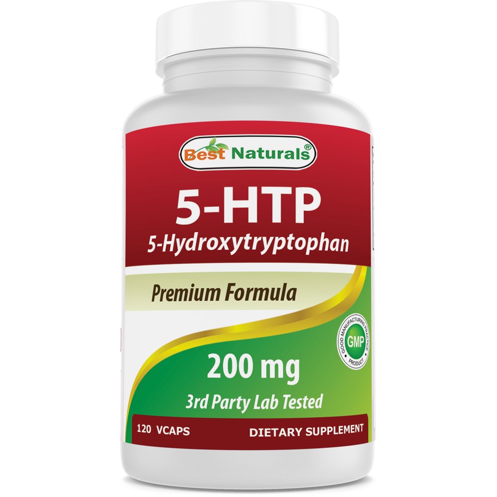 Best Naturals 5-HTP 200 mg 120 Vcaps - Walmart.com - Walmart.com