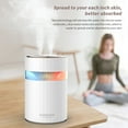thumbnail image 4 of Mistaha Dual Mist Humidifier Quiet Air Purifier with 2 Nozzle 900ML High Capacity Automatic Shut-Off Night Light Function USB Powered Portable Humidifiers for Home Office Car, 4 of 8