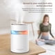 thumbnail image 4 of Humidificador de niebla dual purificador de aire silencioso con 2 boquillas 900 ML alta capacidad apagado automático noche, 4 of 8