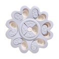 thumbnail image 2 of Perro rompecabezas juguetes colorido aumento IQ dispensador portátil para gris Yuyangstore alimentador lento, 2 of 8