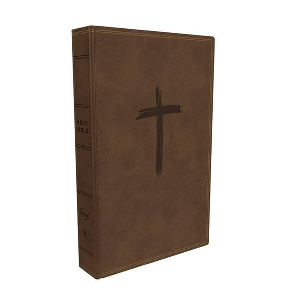 NKJV Sainte Bible pour les Enfants&44; Brun - Leathersoft