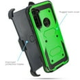 thumbnail image 3 of for Moto G Stylus 2020 XT2043 Case Phone Case Dual Layer Full-Body Rugged Clear Back Case Drop Resistant Shockproof Case with Built In Screen Protector (Green), 3 of 4