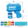 thumbnail image 2 of Pistola de burbujas SmartYeen automática, paquete de 8 unidades, para niños pequeños con solución, 2 of 7
