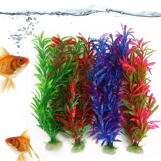 Plastic Water Plant, Brightly Colored Artificial Water Plant, Highly Simulated For Aquarium Fish