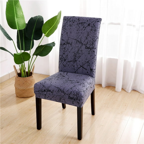 Chair Covers for Dining Room Set of 4, Stretch Dining Chair Cover, Washable Kitchen Parsons Chair Slipcovers, Removable Seat Protector A13