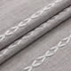 thumbnail image 3 of Cortina de ducha pequeña gris de 36 x 72, cortinas de ducha estrechas de tela de lino y algodón de tamaño medio para decoración de baño de granja bohemia, cortina de ducha de tela antiarrugas, 3 of 7