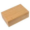 thumbnail image 1 of BEADCEST 1pc Natural Yoga Block Yoga Practice Aid for Home Fitness Smooth Surface for Support, 1 of 6