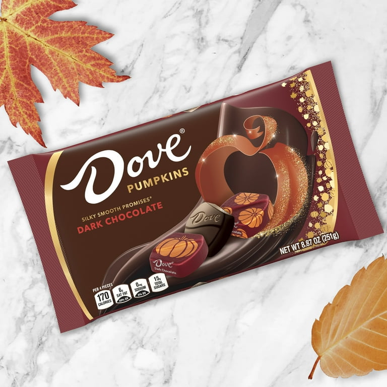 Dove Promises Fall Shaped Covered Dark Chocolate Halloween Candy