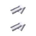 thumbnail image 4 of Sonducket Muñequera deportiva Vendaje de compresión ajustable Soporte elástico Levantamiento de pesas Recuperación del cuerpo Alivio del dolor Blanco + Blanco+gris 2piezas Sonducket CBP002446, 4 of 5
